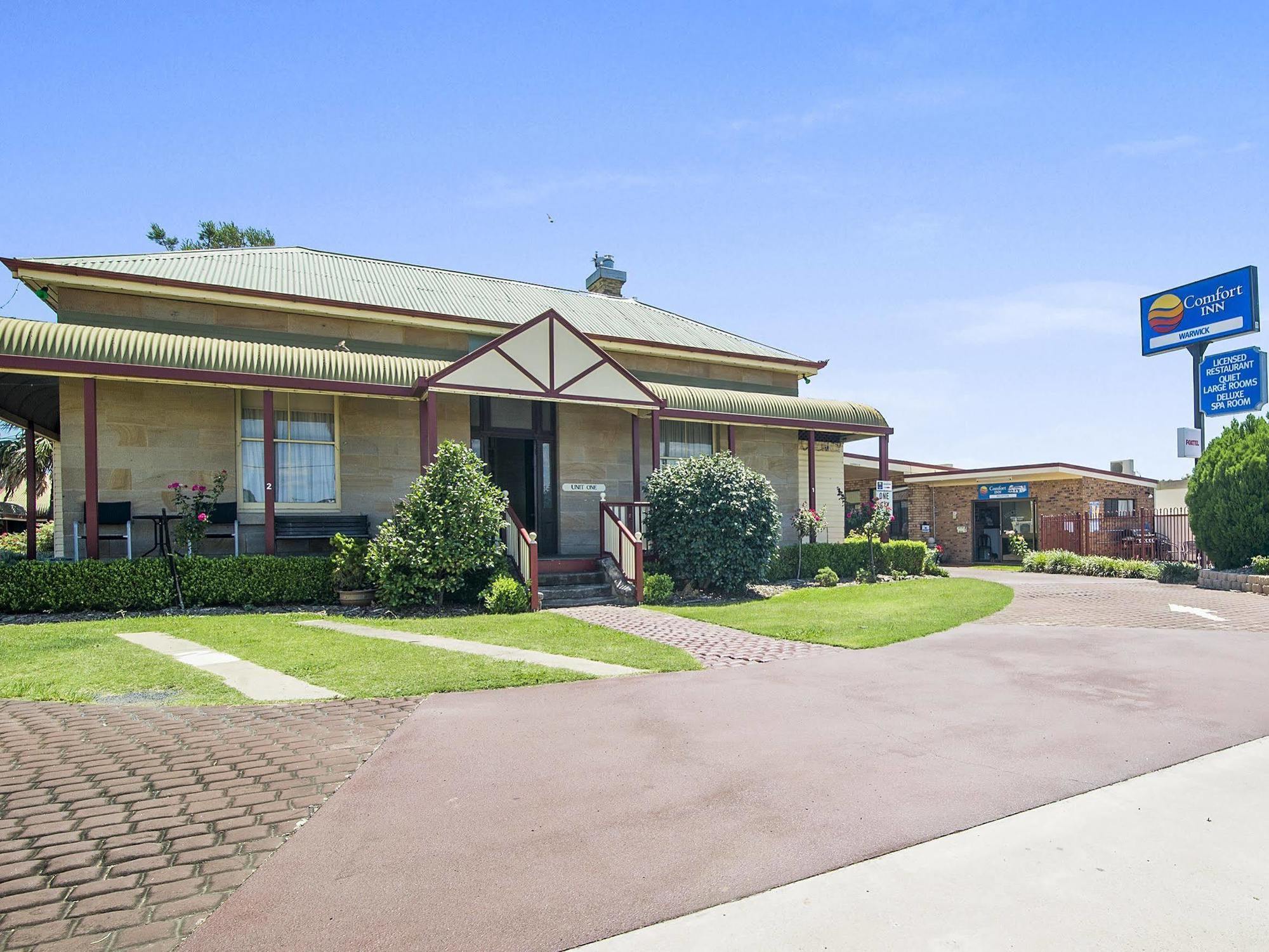 Comfort Inn Warwick Exterior foto